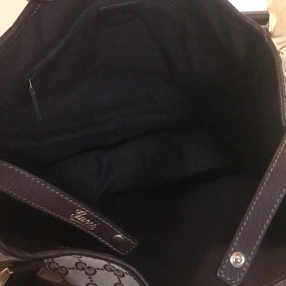 🎉HP🎉🍾FIRM EUC Gucci Abbey GG Shoulder Bag # 130736 493492 - Picture 9 of 14